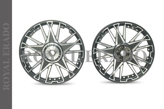 ROYAL ERADO double star design Alloy Wheel set for classic single disc