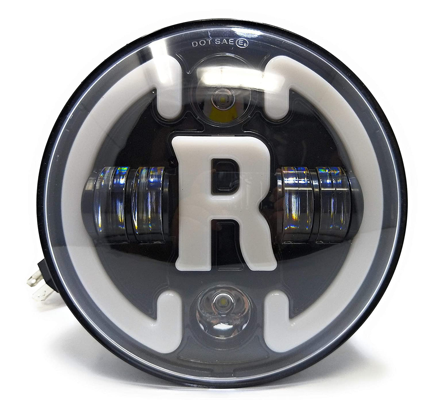 ROYAL ERADO 7"  R DESIGN head light for royal enfield classic , electra , standard