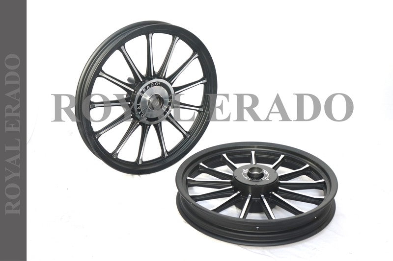 13 Spokes Alloy Wheel for STANDARD ABS Royal-Enfield Bullet X 350CC, Electra, Thunderbird 2010 model