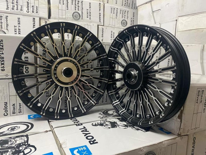 20 SPOKE NEW DESIGN Alloy Wheel set for classic single disc