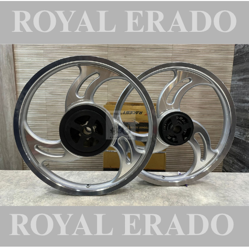 Raceby kingway 3s 3 spoke chrome alloy wheel for Royal enfield standard big drum front drum 19” and rear 19” drum after 2010 model standard