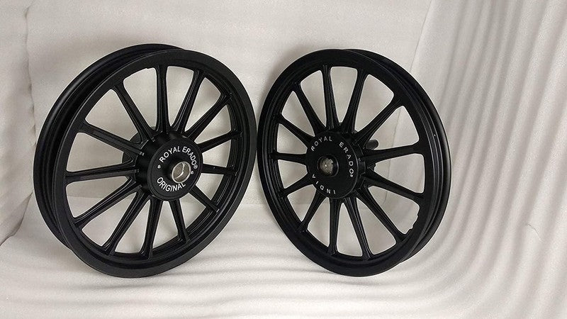 13 Spokes full black alloy wheel for thunderbird and classic double disc alloy wheel for thunderbird and classic double disc