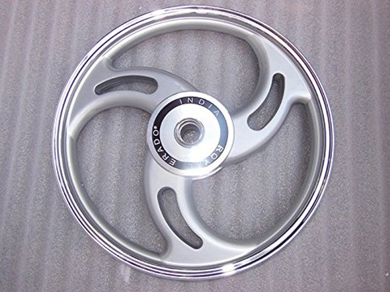 3 Spokes silver alloy wheel for thunderbird and classic double disc alloy wheel for thunderbird and classic double disc