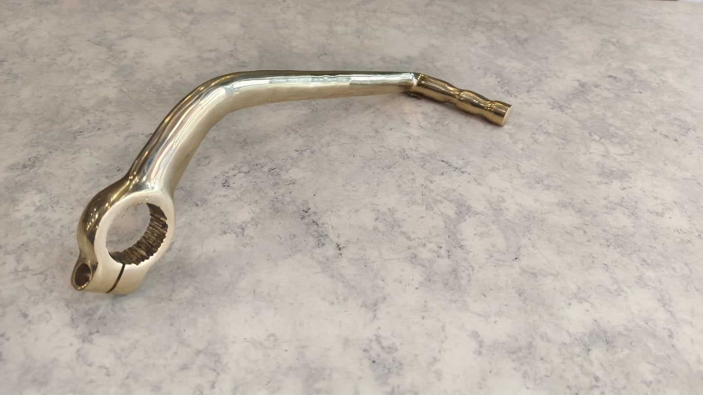 brass gear lever Compatible With Royal Enfield Old Model Bullet