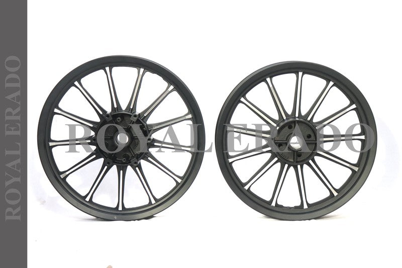 13 Spokes Alloy Wheel for STANDARD ABS Royal-Enfield Bullet X 350CC, Electra, Thunderbird 2010 model