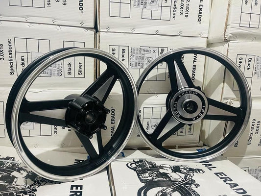 NEW STAR DIAMOND MERCEDES Alloy Wheel set for classic single disc