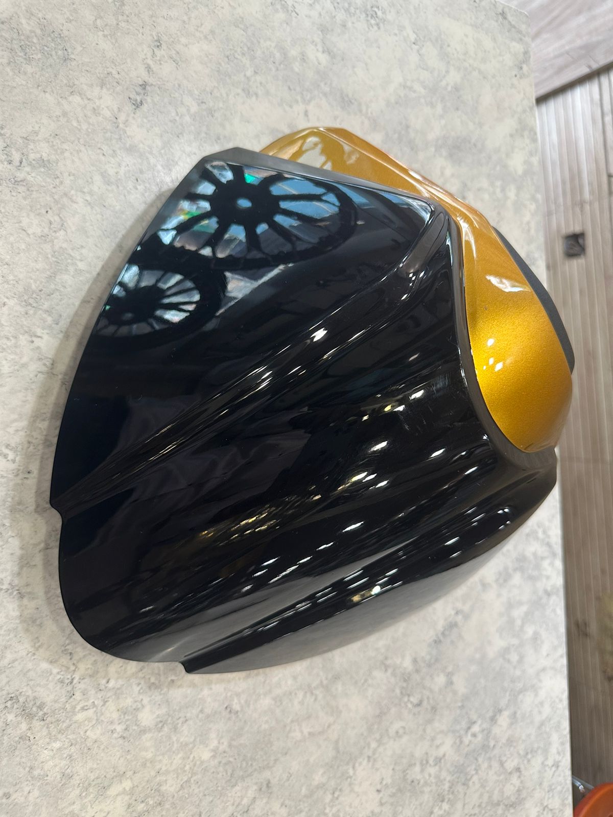 hayabusa generation 3 REAR SEAT COWL BLACK Suzuki Hayabusa Gen3 – 2023