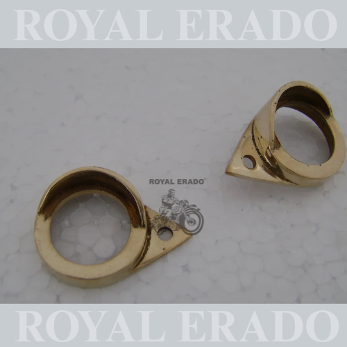 parking light ring peace shade in brass for old classic electra and standard
