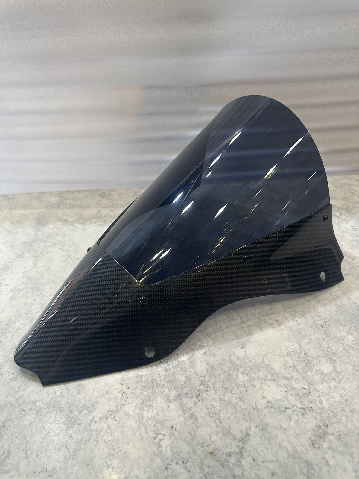 KAWASAKI ZX10R ORIGINAL CARBON FIBBER WIND SCREEN WINDSHIELD VISOR