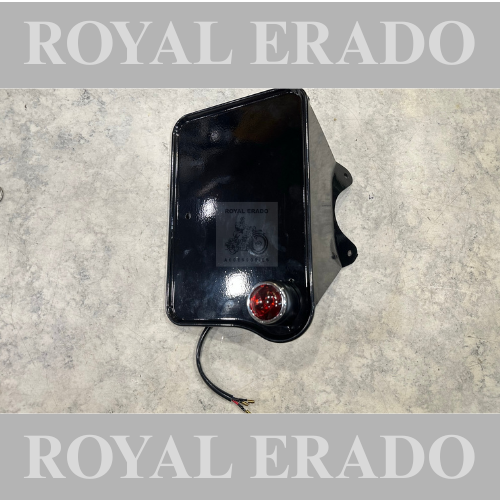 Royal Enfield Vintage G2 1962 Old Model Bullet Standard Number Plate Assembly