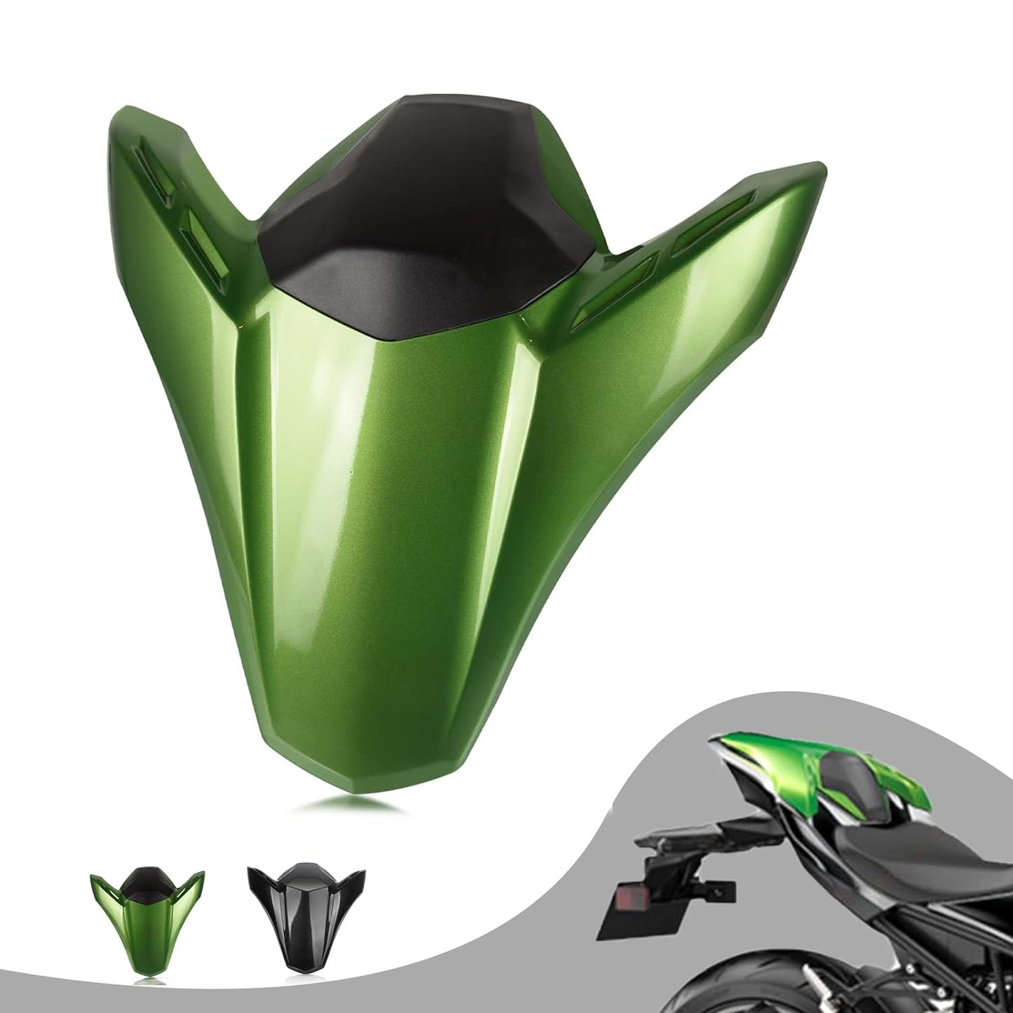 kawasaki Motorcycle Accessories Hump Rear Seat Cover Fairing Cowl Back Cover For Z900 Z 900 2017 2018 2019 2020 (Green)