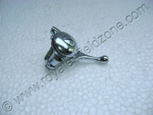 NEW ROYAL ENFIELD CHROME G2 VINTAGE OLD MODEL TYPE CHOKE LEVER 7/8" HANDLE BAR