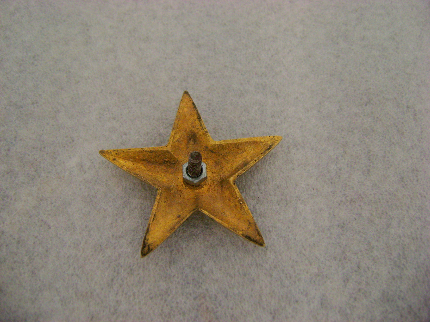 Star in brass universal for all bikes and cars