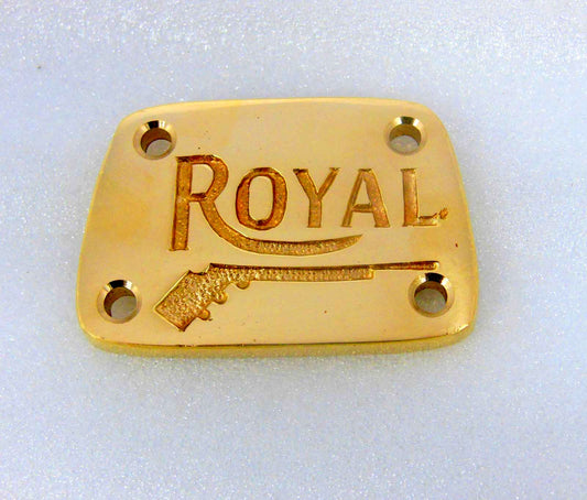 ROYAL ENFIELD CLASSIC ELECTRA STANDARD UCE EFI TAPPET PLATE IN BRASS