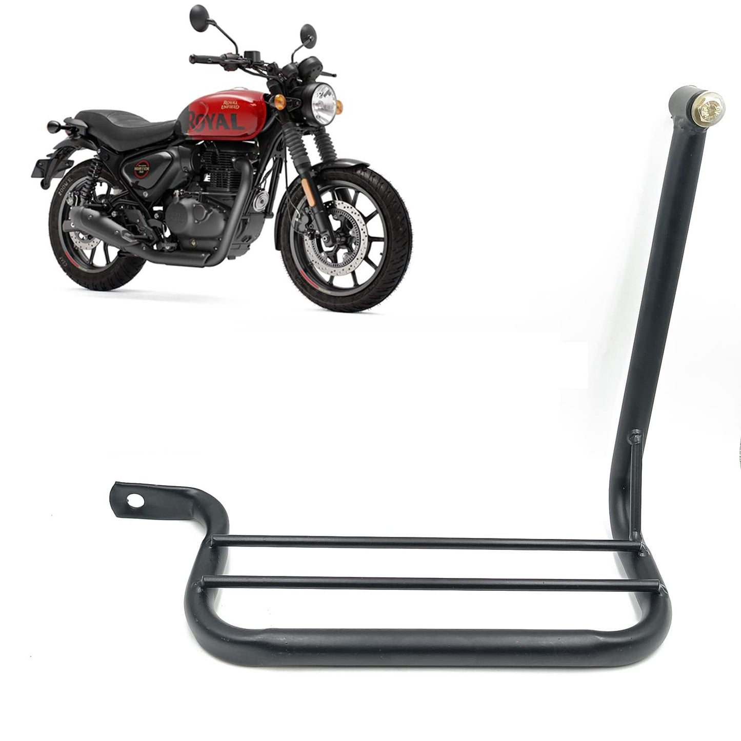 HEAVY METAL LADY FOOTREST FOR ROYAL ENFIELD HUNTER 350 (Black Matt)