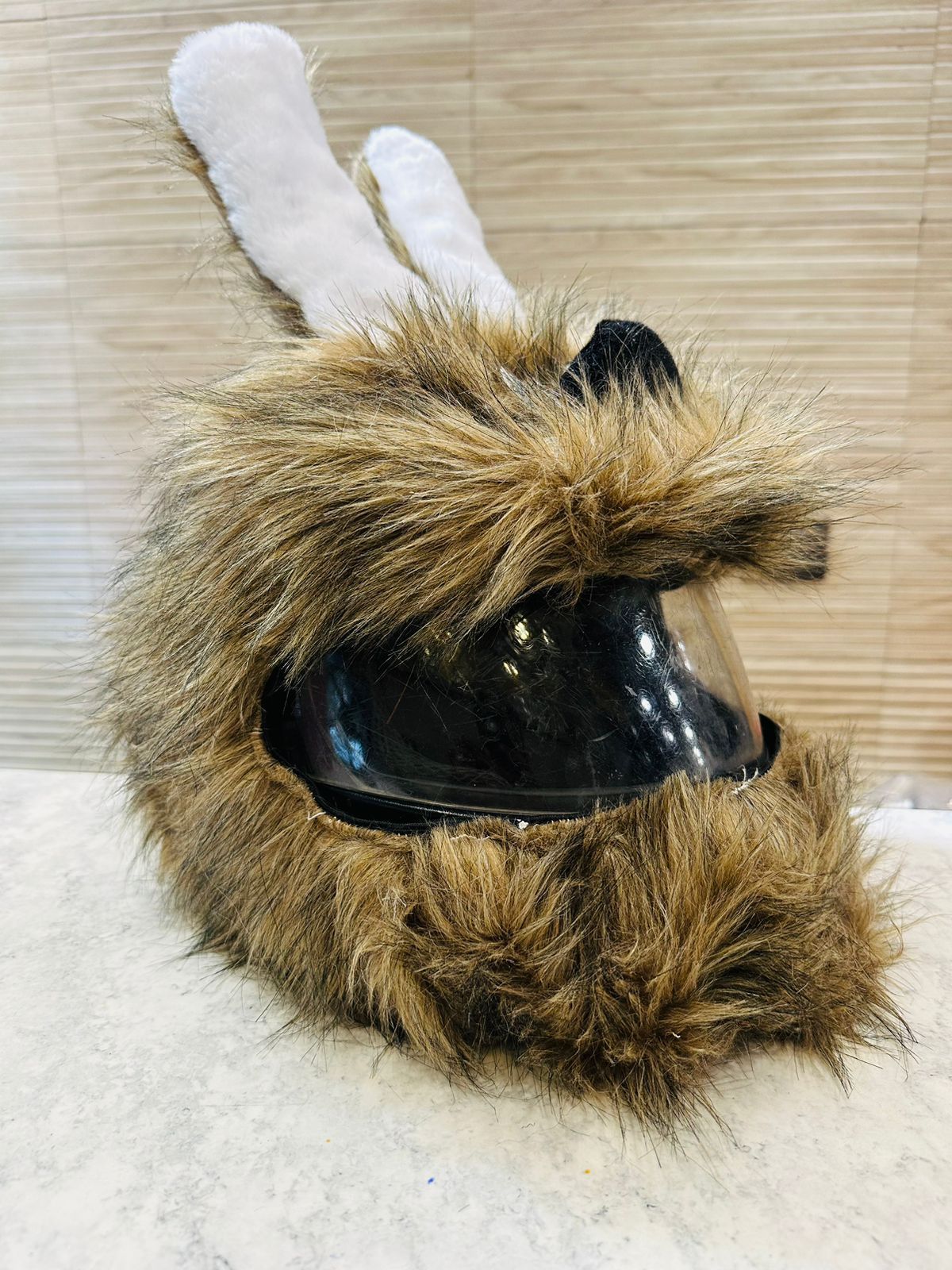 Bunny Helmet Cover for Motorcycle Full SIZDE Helmet