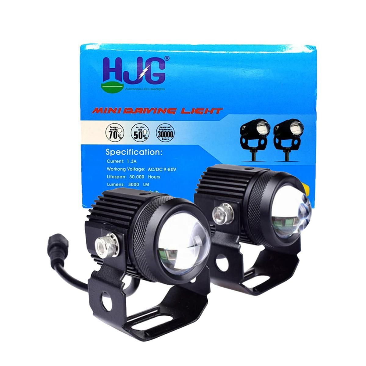 HJG UNIVERSAL PROJECTOR FOG light for royal enfield classic , electra , standard , JAWA , THAR , ETC