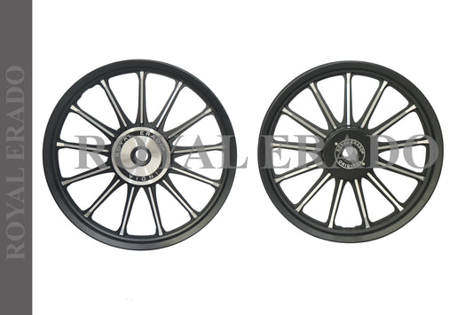 13 Spokes Alloy Wheel set for classic single disc