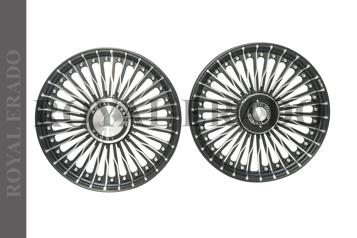 30 SPOKE Alloy Wheel set For Royal-Enfield standard big drum