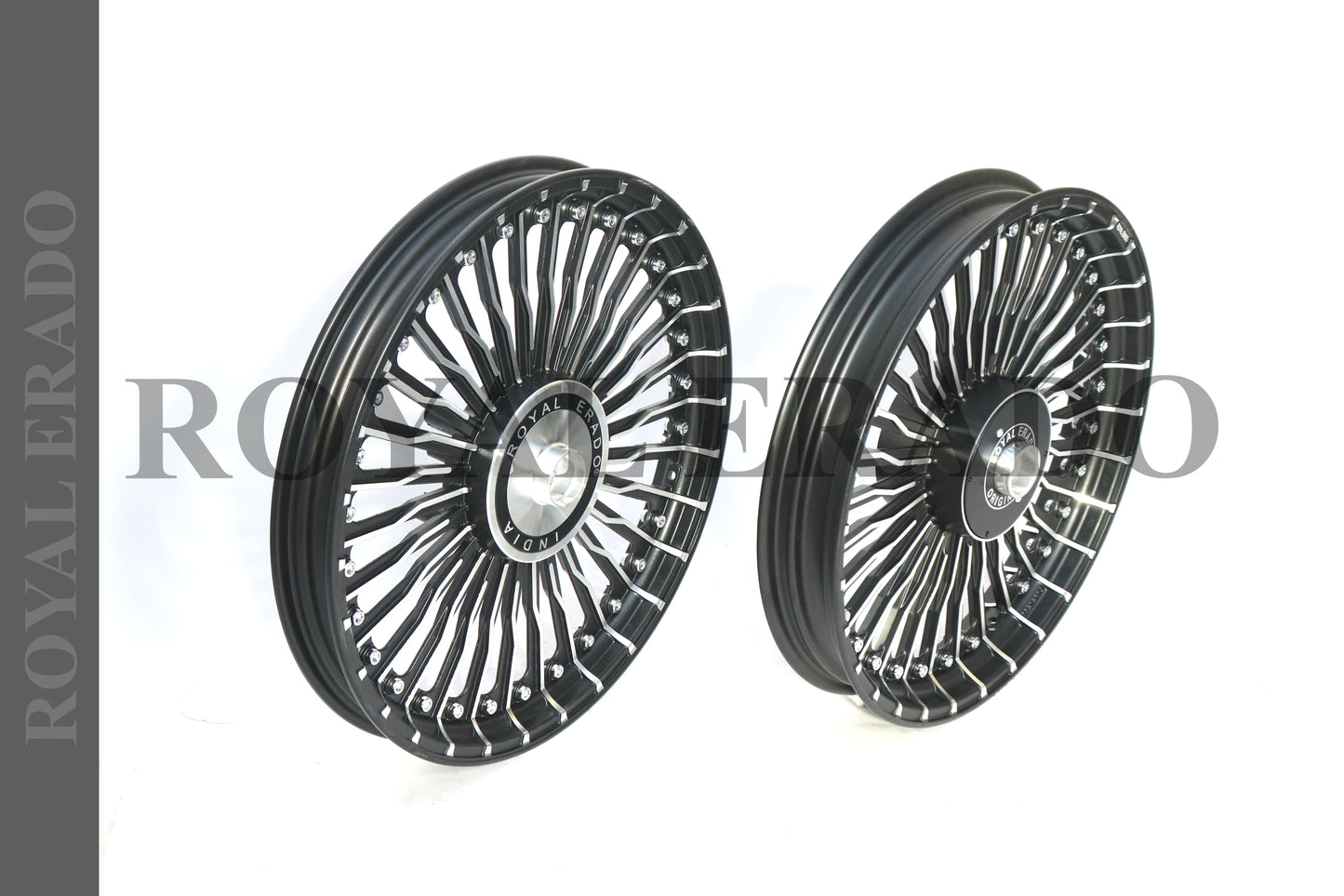 30 SPOKE Alloy Wheel set For Royal-Enfield standard big drum