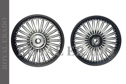24 Spokes Alloy Wheel set for classic single disc