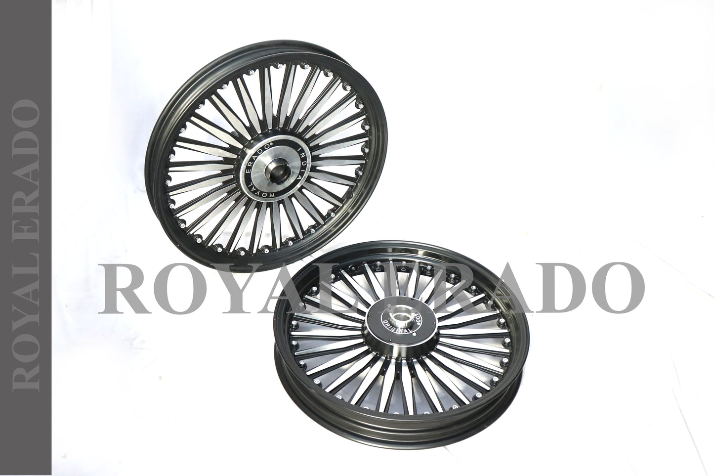 24 Spokes Alloy Wheel set for classic single disc