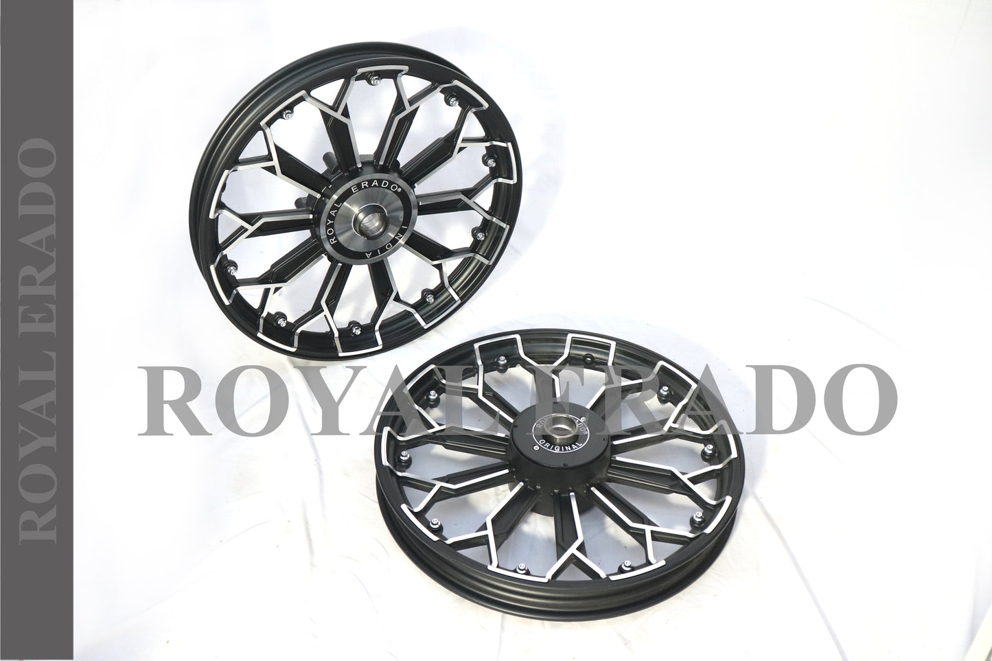 5808 UV DESIGN Alloy Wheel for STANDARD ABS Royal-Enfield Bullet X 350CC, Electra, Thunderbird 2010 model