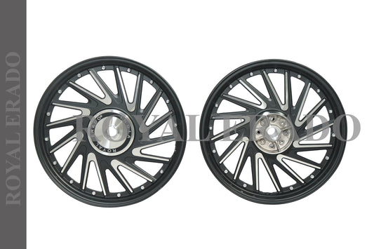 16 Spokes CROSS V DESIGN alloy wheel for thunderbird and classic double disc