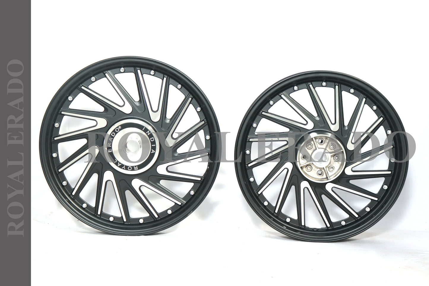 16 Spokes CROSS V DESIGN alloy wheel for thunderbird and classic double disc