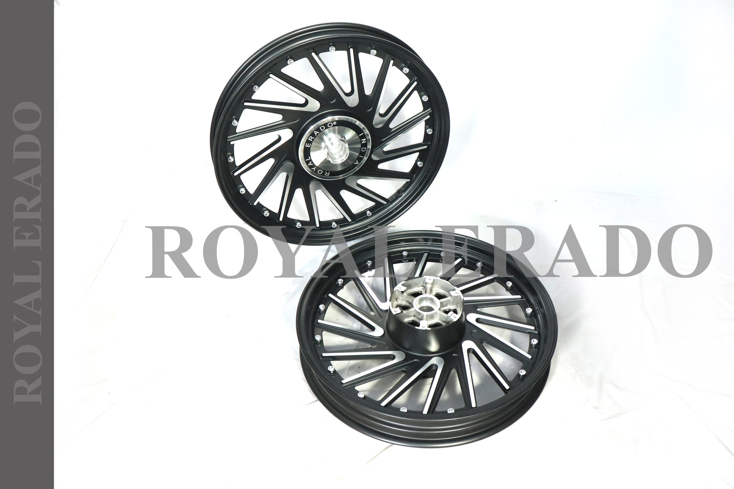 16 Spokes CROSS V DESIGN alloy wheel for thunderbird and classic double disc