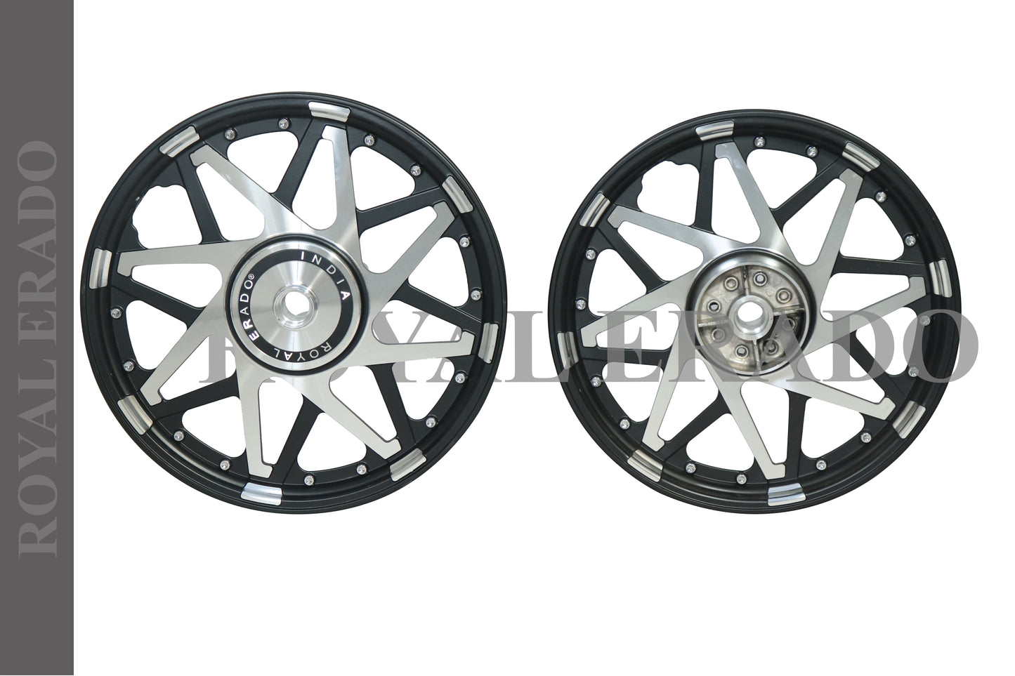 DOUBLE V Alloy Wheel set for classic single disc