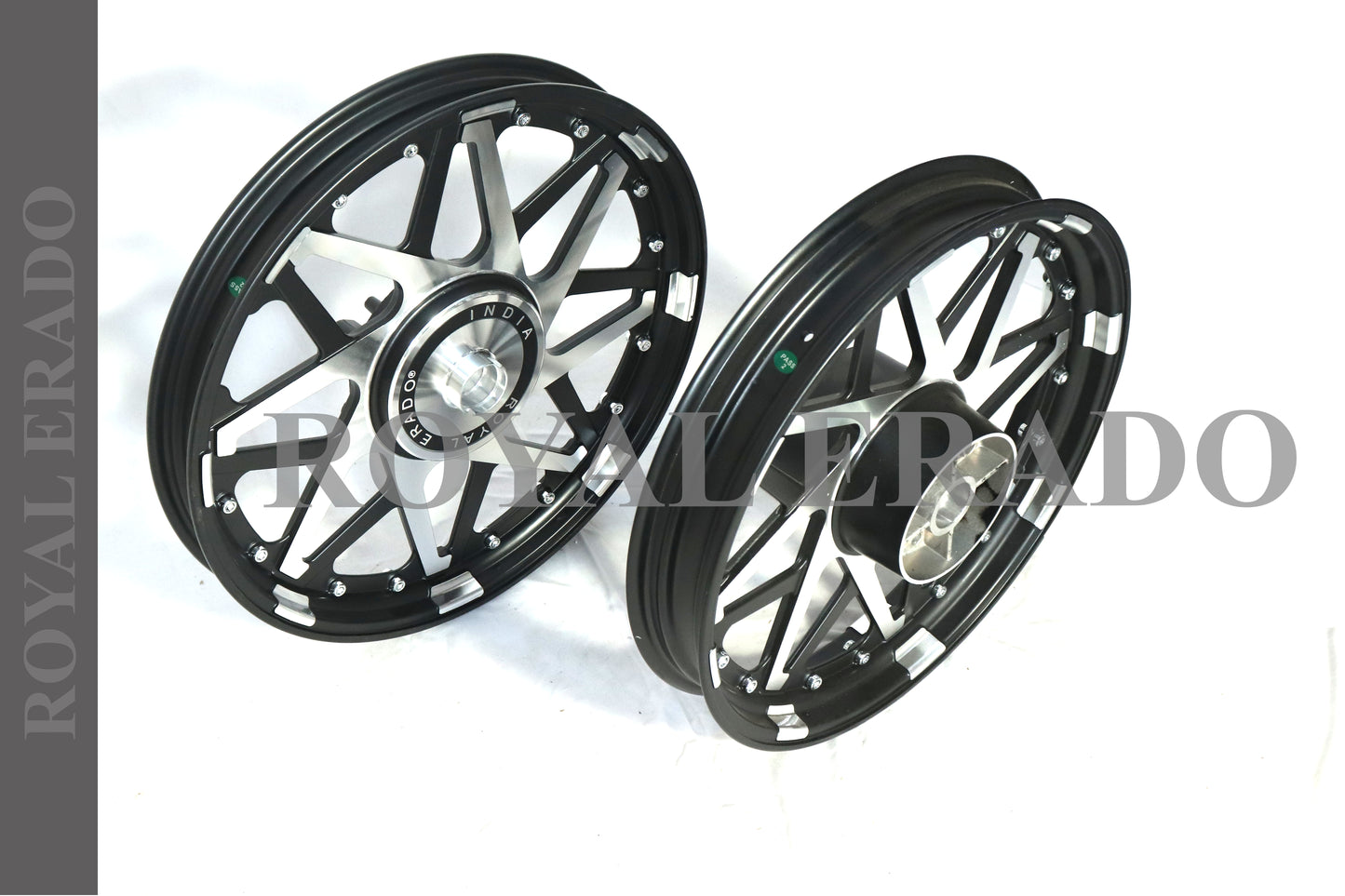 DOUBLE V Alloy Wheel set for classic single disc