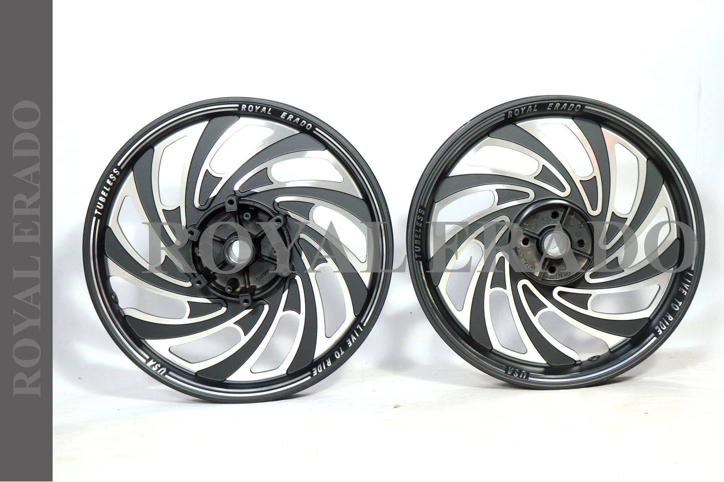 LIVE TO RIDE Alloy Wheel set for classic single disc