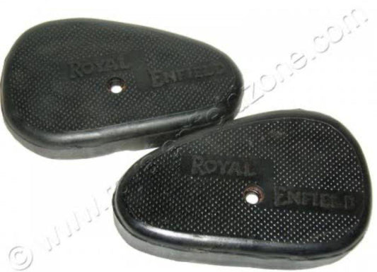 Fuel tank Knee Pad Pair Compatible With Royal Enfield Old Model Bullet