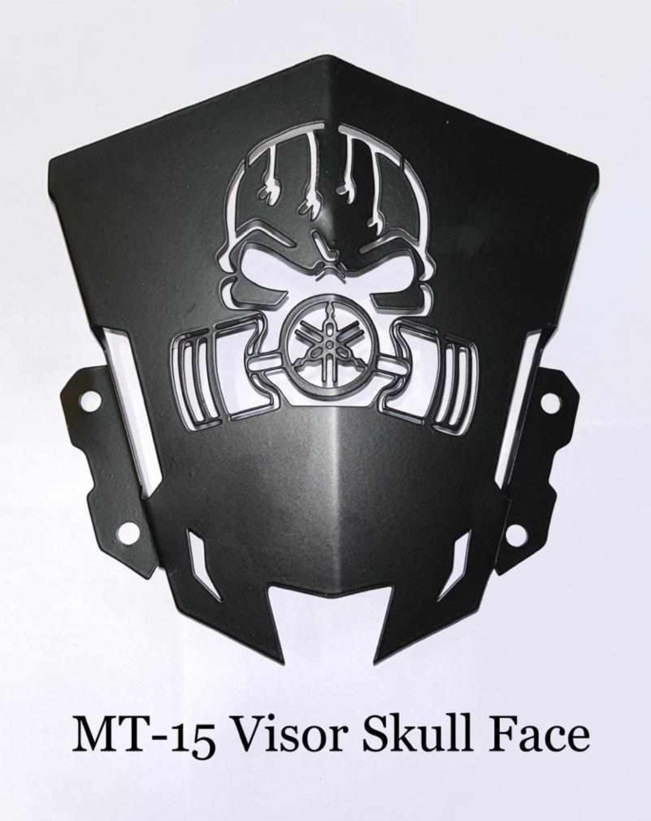 YAMAHA MT-15 VISOR SKULL FACE
