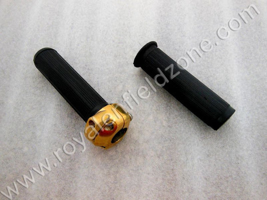 Royal Enfield Old 62 Model G2 VINTAGE STYLE 7/8″ Twist Throttle Grip IN BRASS