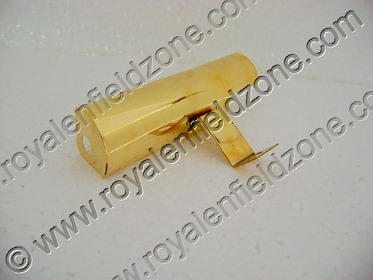 BRASS BREATHER PIPE COVER FOR ROYAL ENFIELD OLD STANDARD ELECTRA  NOT FIT TO UCE MODEL