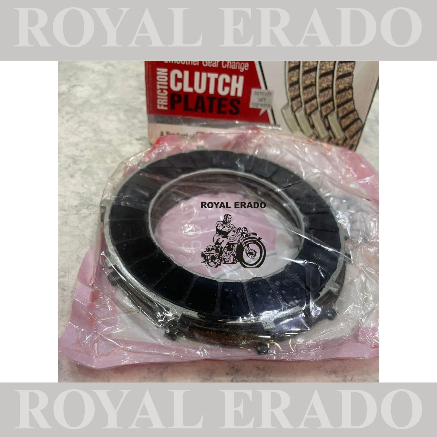 Royal Enfield vintage old model clutch plate set of 3.