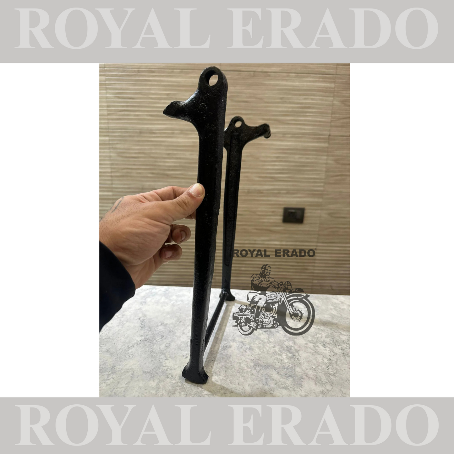 vintage style cycle stand for royal enfield old model and g2