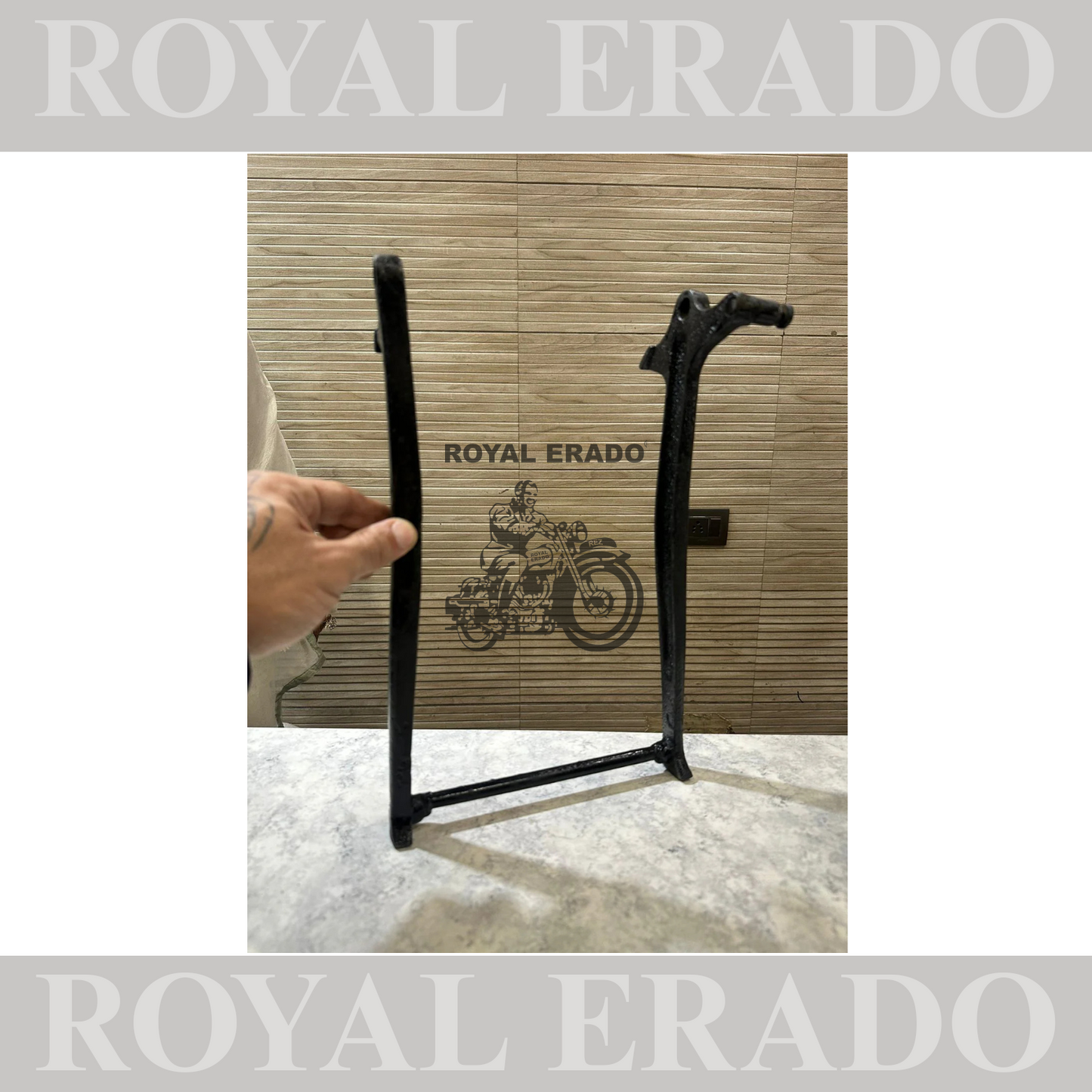 vintage style cycle stand for royal enfield old model and g2