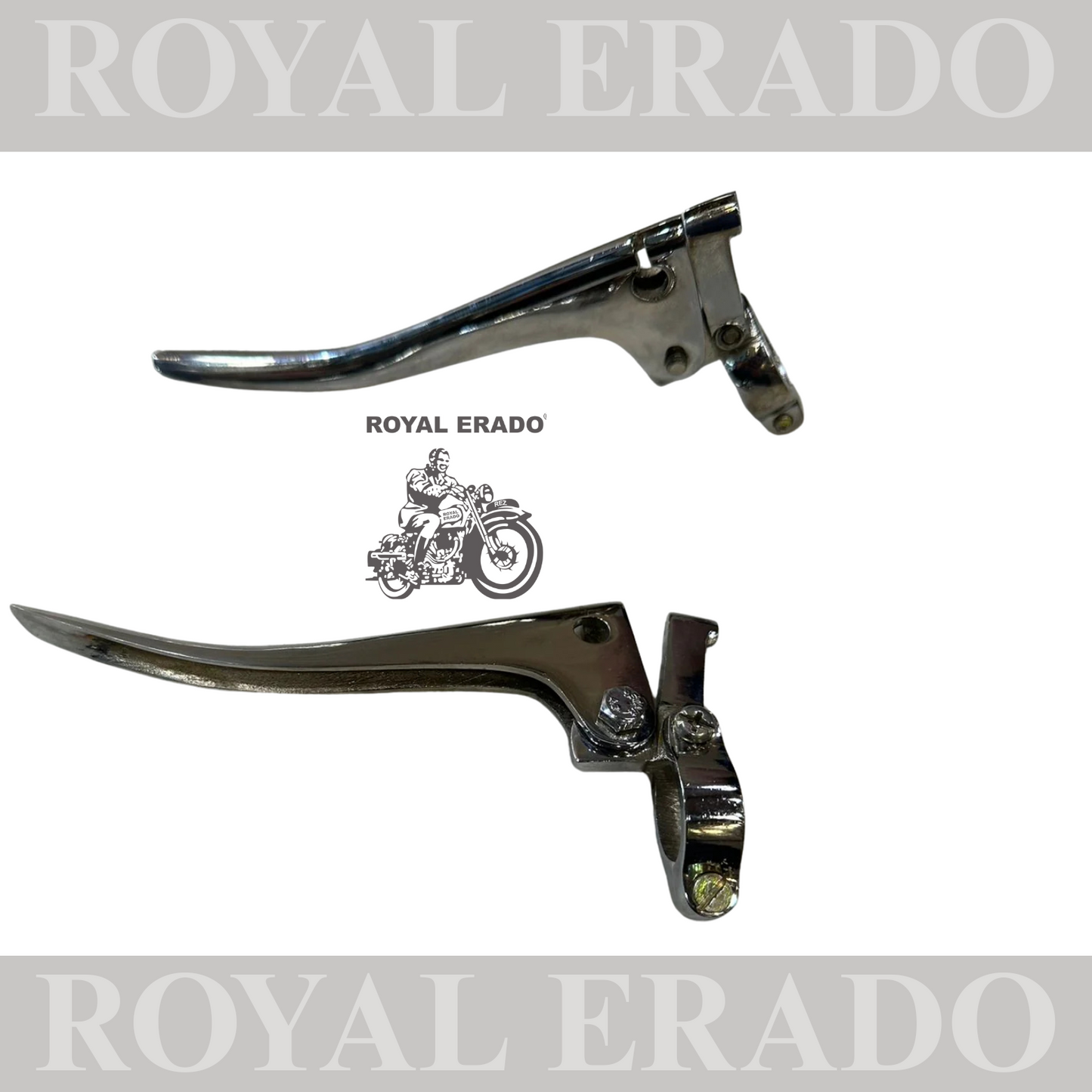 Brass chromed vintage g2 62 old model style universal clutch & break lever for royal enfield standard without disc model