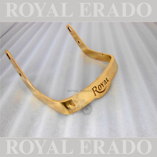 Brass backrest for royal enfield / classic old / electra & standard