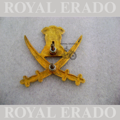 Brass ashok / ashoka monogram decal for all bikes and cars