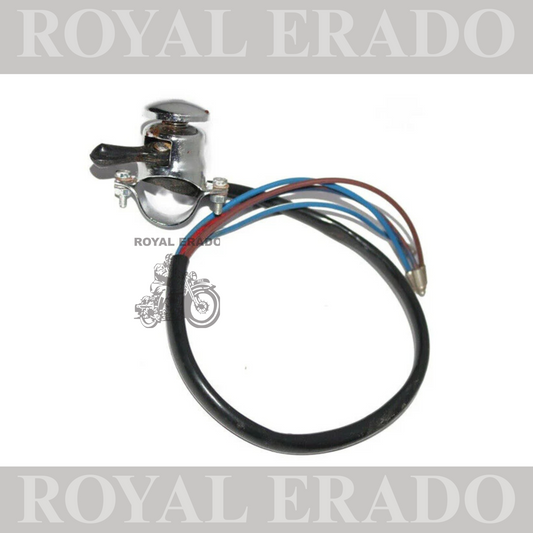 Brand New Chrome Vintage Horn Dipper Switch Fit For Royal Enfield Bullet Early Models