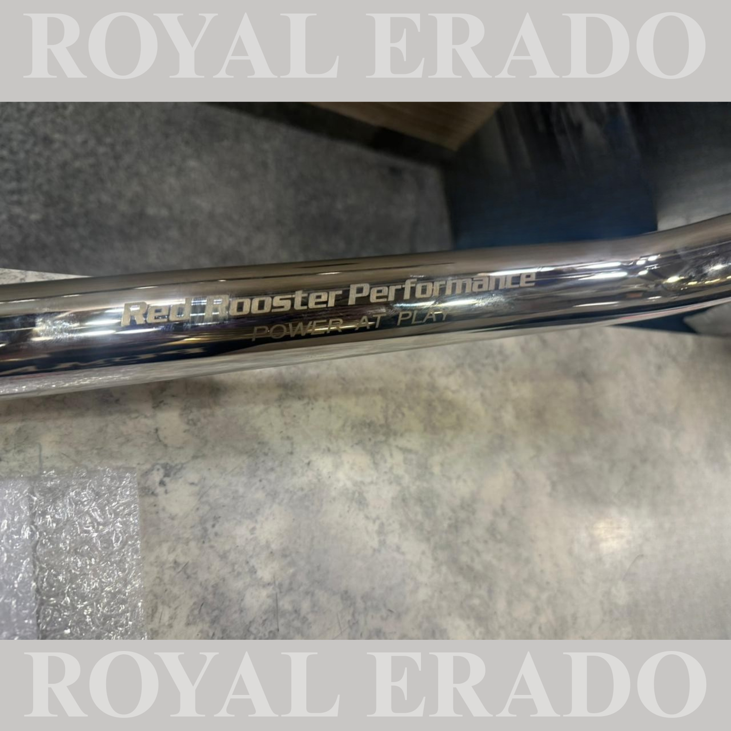 Royal Enfield interceptor 650 and continental gt 650 red rooster performance bend pipe