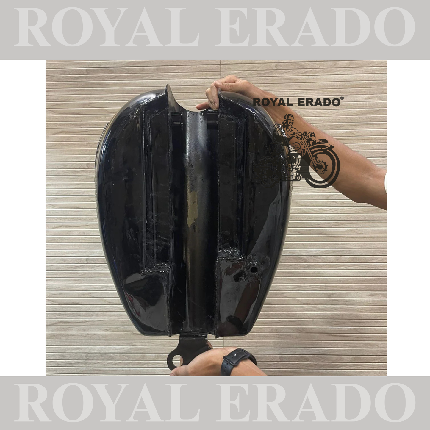 Royal Enfield tank standard model freshly made for bs-3 bs-4 with pinning and sticker