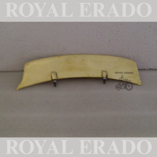 Brass royal number plate for front mudguard for all bikes / classic/ electra / standard