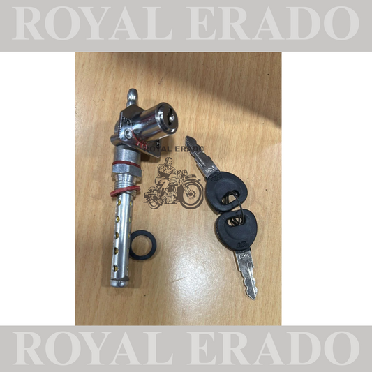 Royal enfield old model petrol tap fuel tap lock type so that no one can steel petrol for standard and electra before 2010 model and also for vintage g2 model