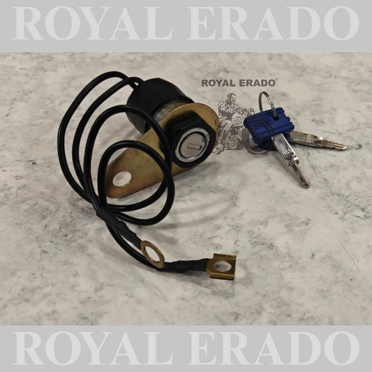 Brand New Vintage BATTERY LOCK  Switch Fit For Royal Enfield Bullet Early Models