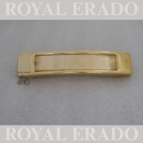 Brass number plate for old model royal enfield electra & standard